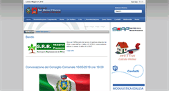 Desktop Screenshot of comune.sanmarcodalunzio.me.it